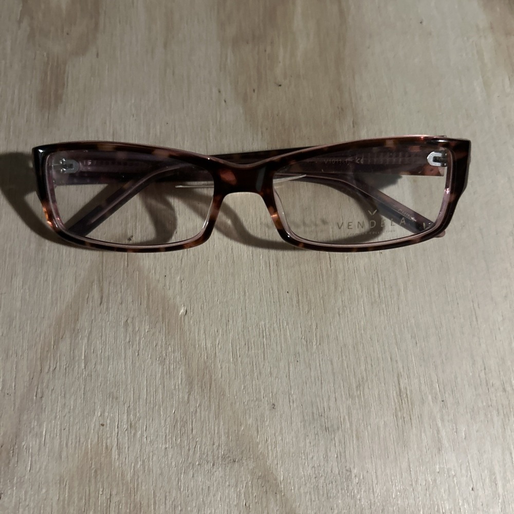 Vendela V 1011 1 Demi Eyeglass Frame 54 16 135 NWT $68 MSRP Frames Only